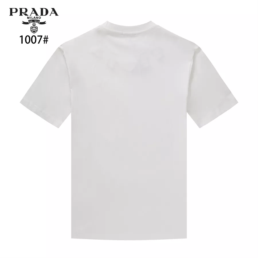 prada t-shirt manches courtes pour unisexe s_12771731